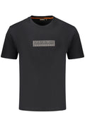 NAPAPIJRI T-SHIRT MANICHE CORTE UOMO NERO