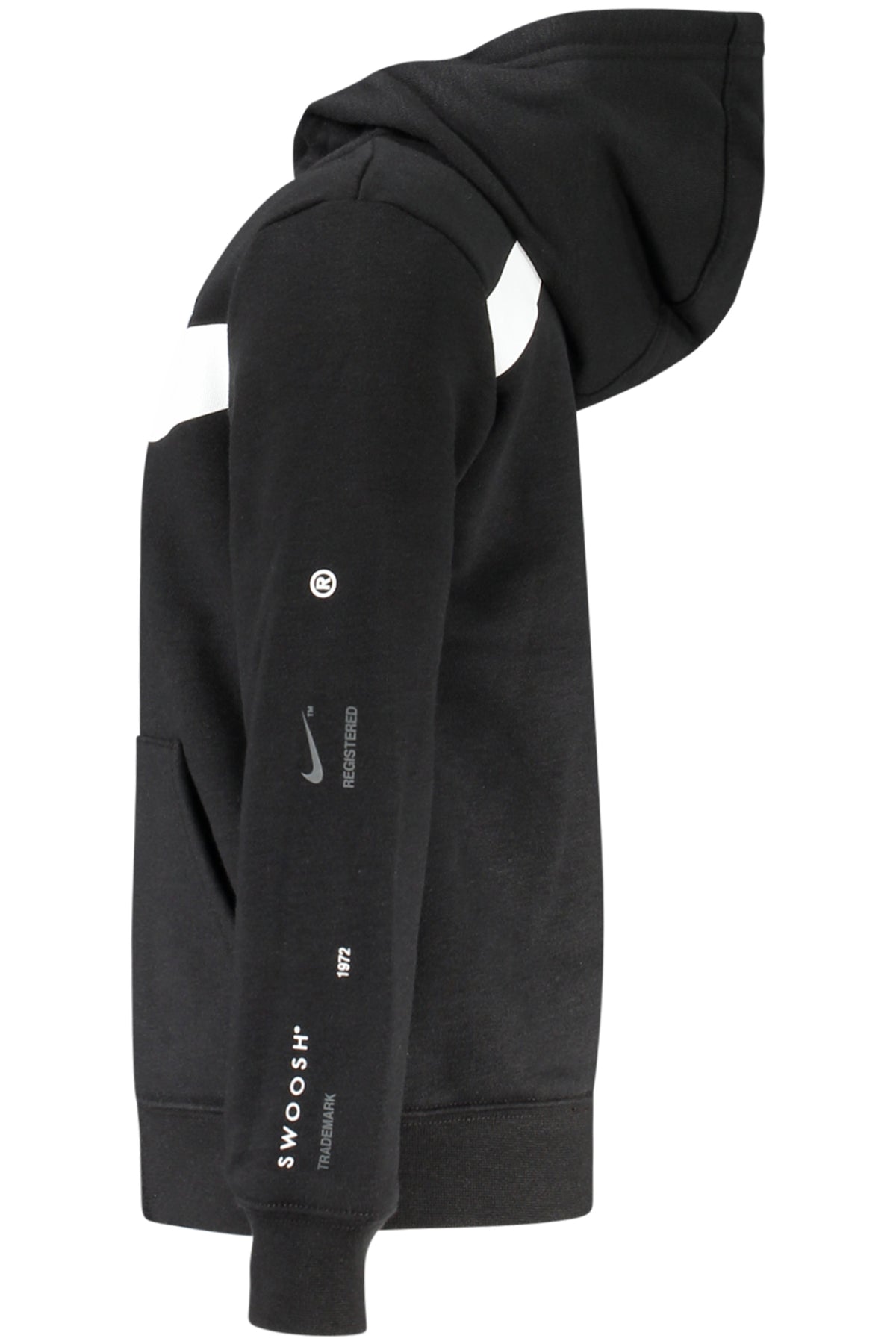 NIKE FELPA CON ZIP BAMBINO NERO