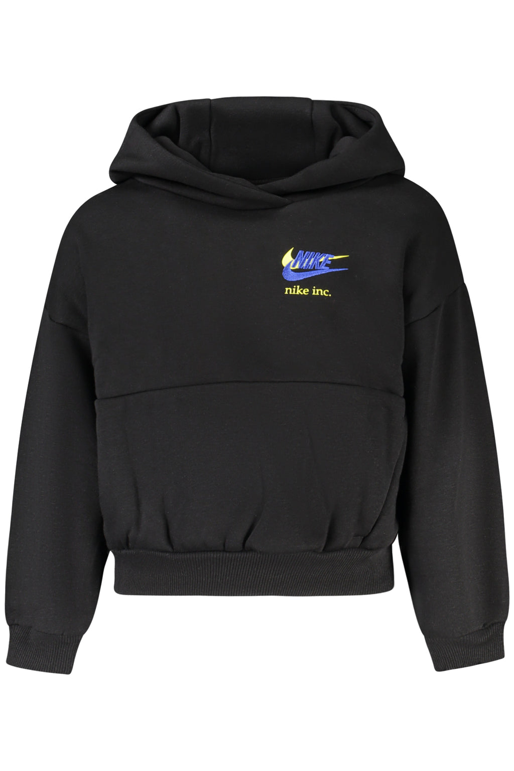 NIKE FELPA SENZA ZIP BAMBINO NERO