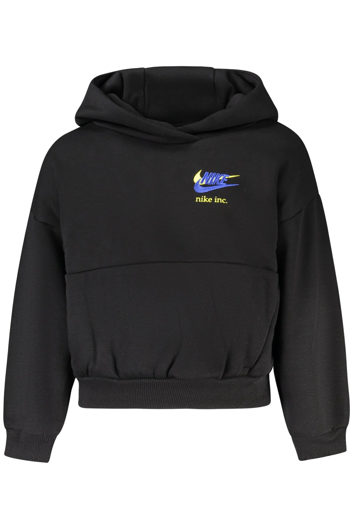 NIKE FELPA SENZA ZIP BAMBINO NERO