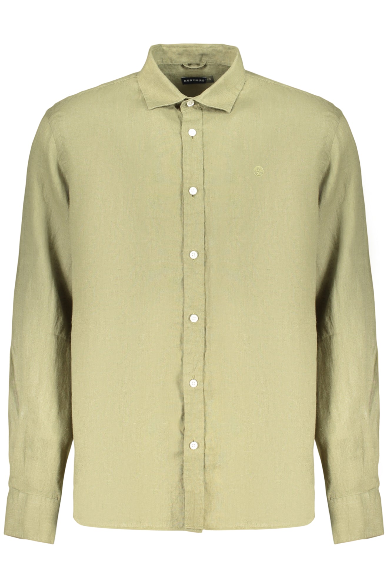 NORTH SAILS CAMICIA MANICHE CORTE UOMO VERDE