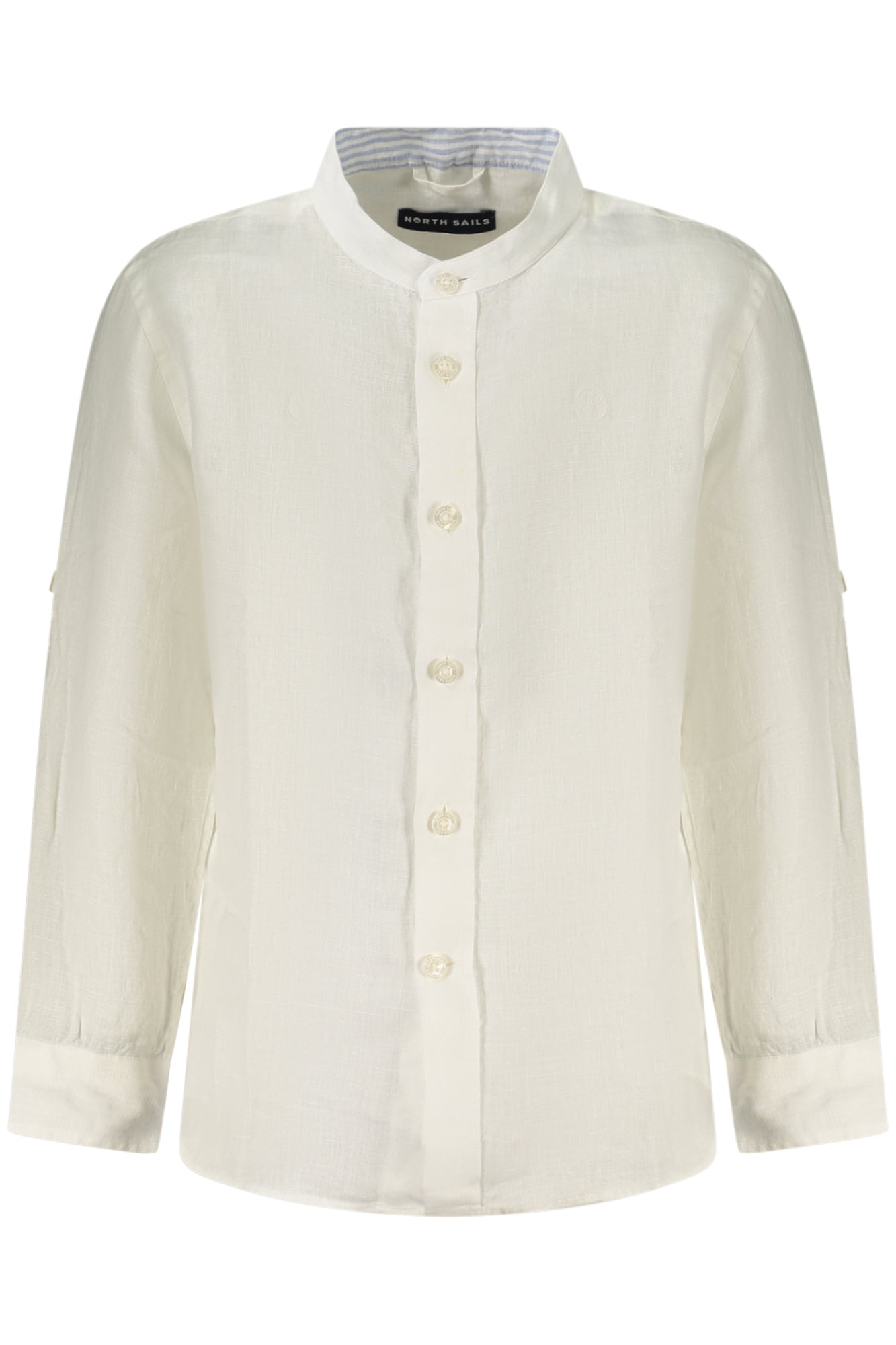 NORTH SAILS CAMICIA MANICHE LUNGHE BAMBINO BIANCO