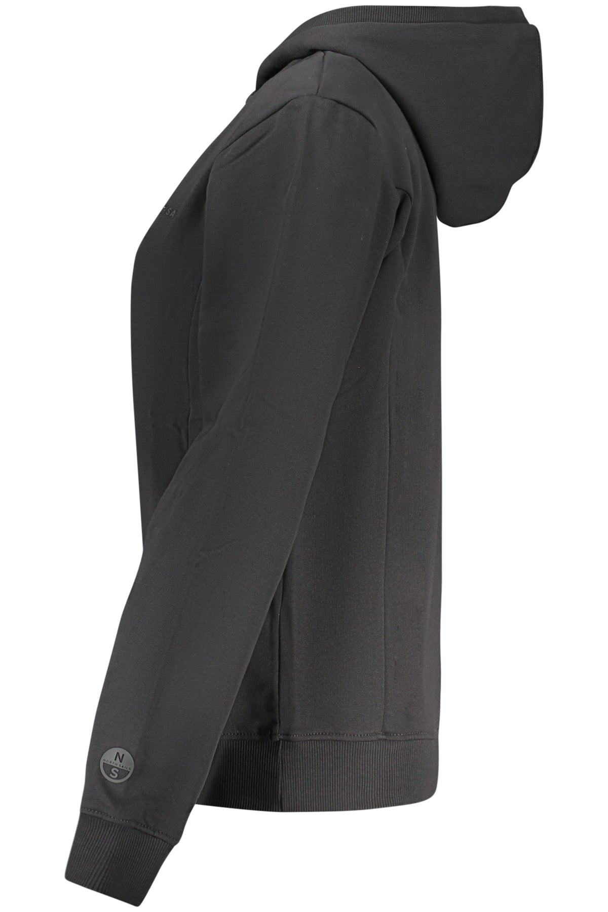 NORTH SAILS FELPA CON ZIP DONNA NERO