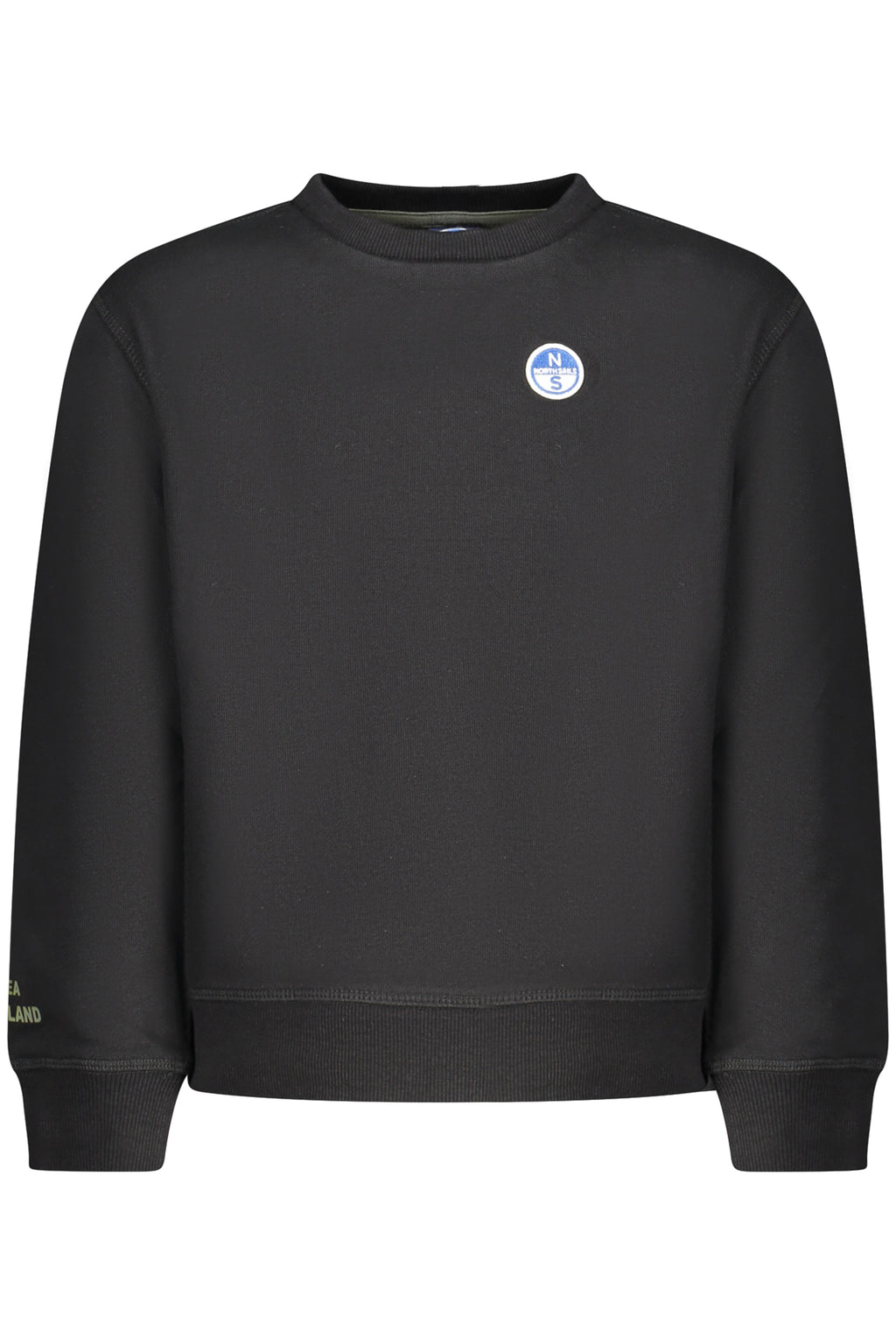 NORTH SAILS FELPA SENZA ZIP BAMBINO NERO