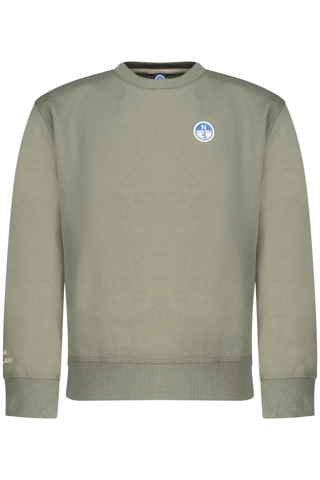 NORTH SAILS FELPA SENZA ZIP BAMBINO VERDE