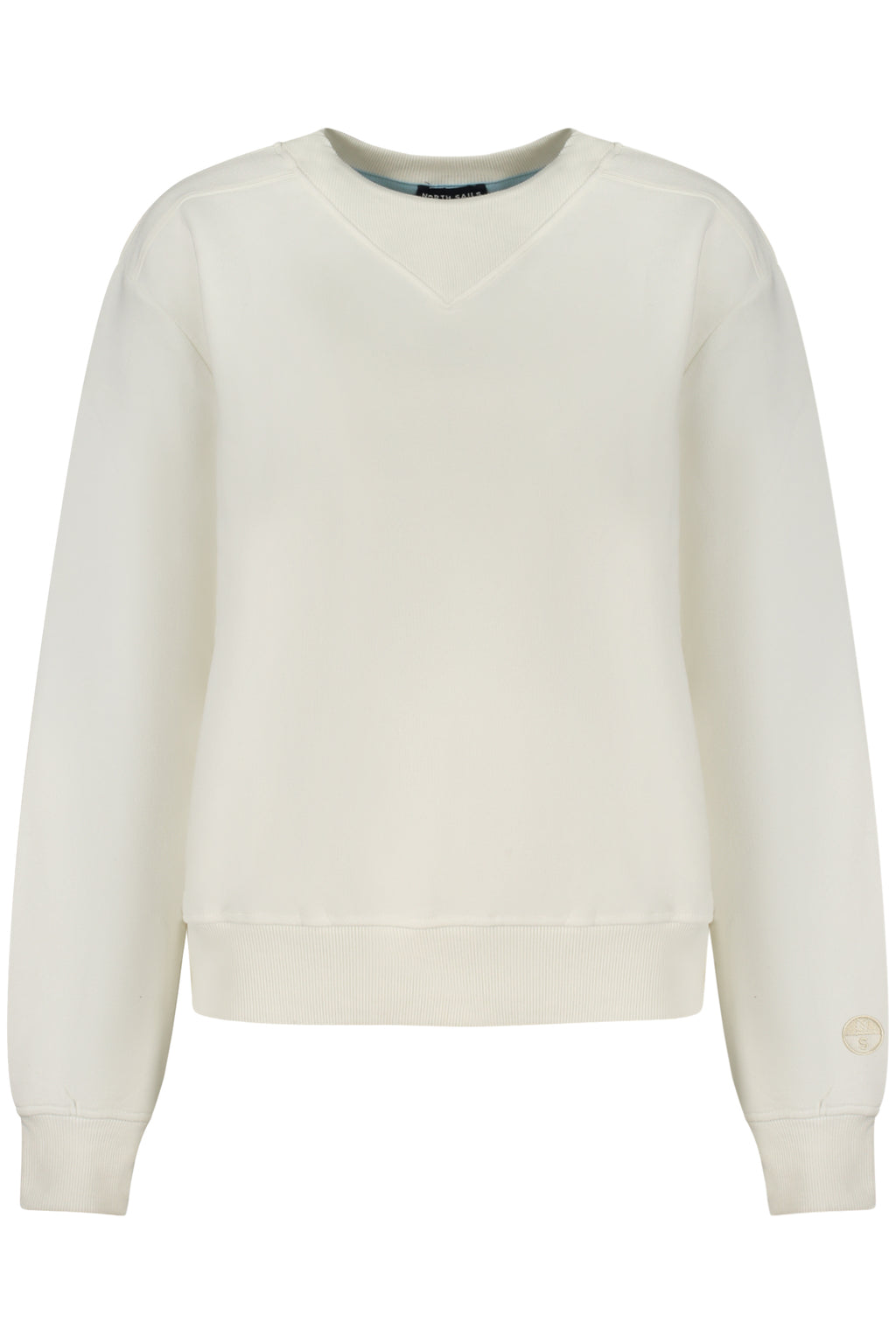 NORTH SAILS FELPA SENZA ZIP DONNA BIANCO