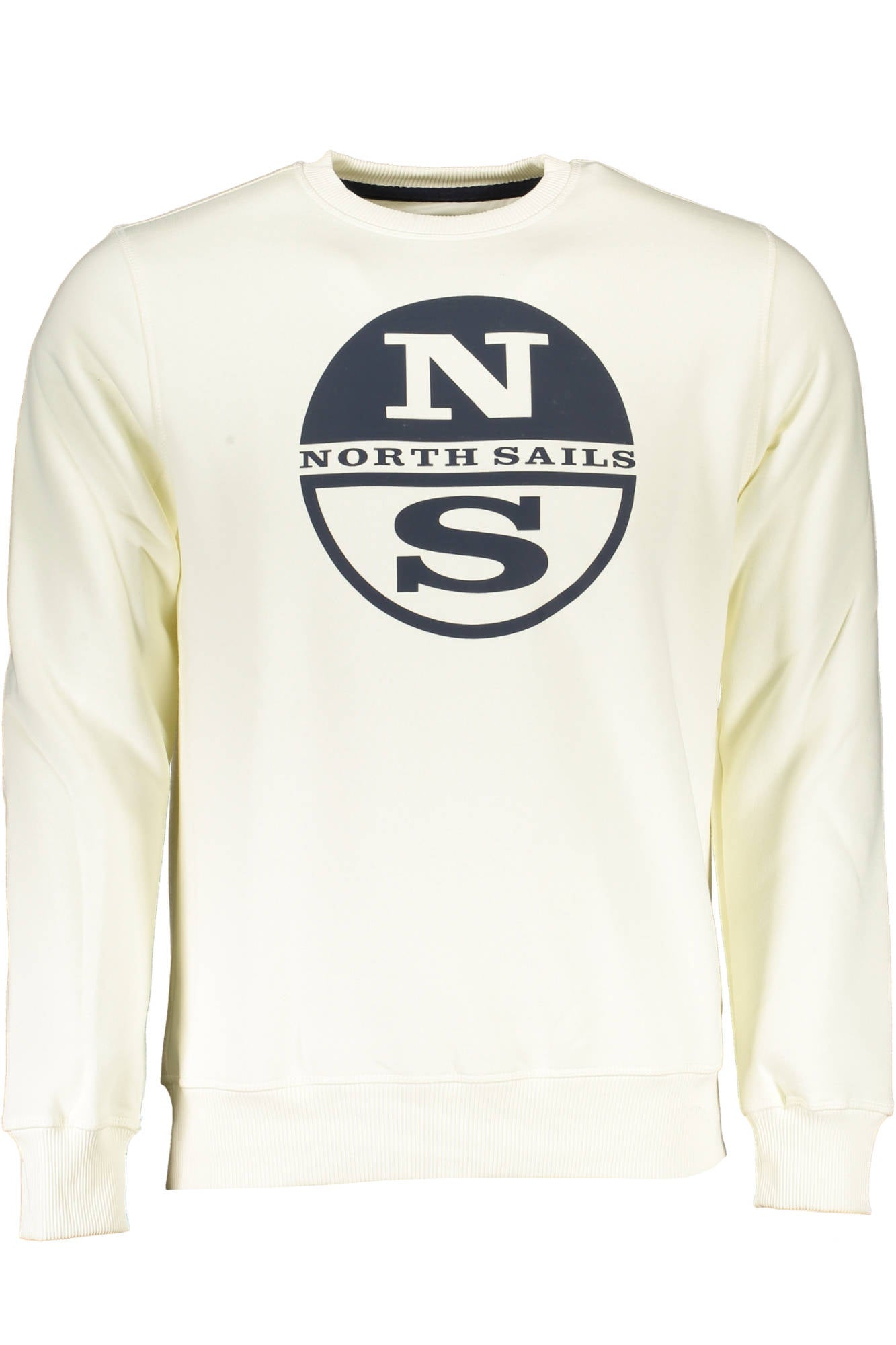 NORTH SAILS FELPA SENZA ZIP UOMO BIANCO