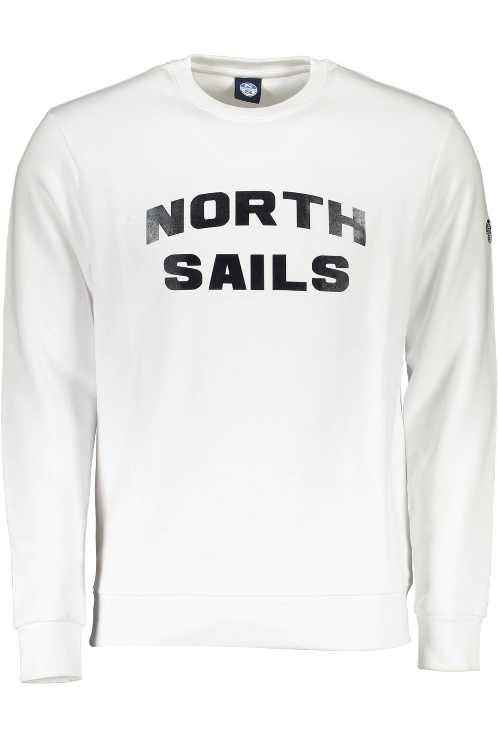 NORTH SAILS FELPA SENZA ZIP UOMO BIANCO