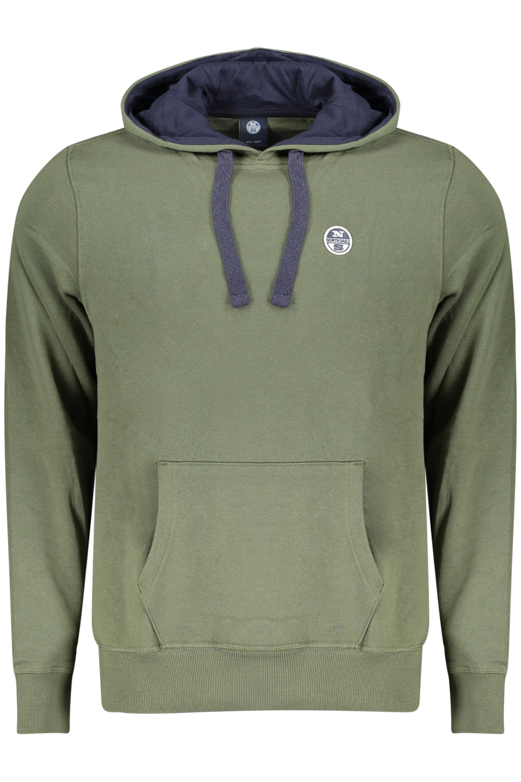 NORTH SAILS FELPA SENZA ZIP UOMO VERDE