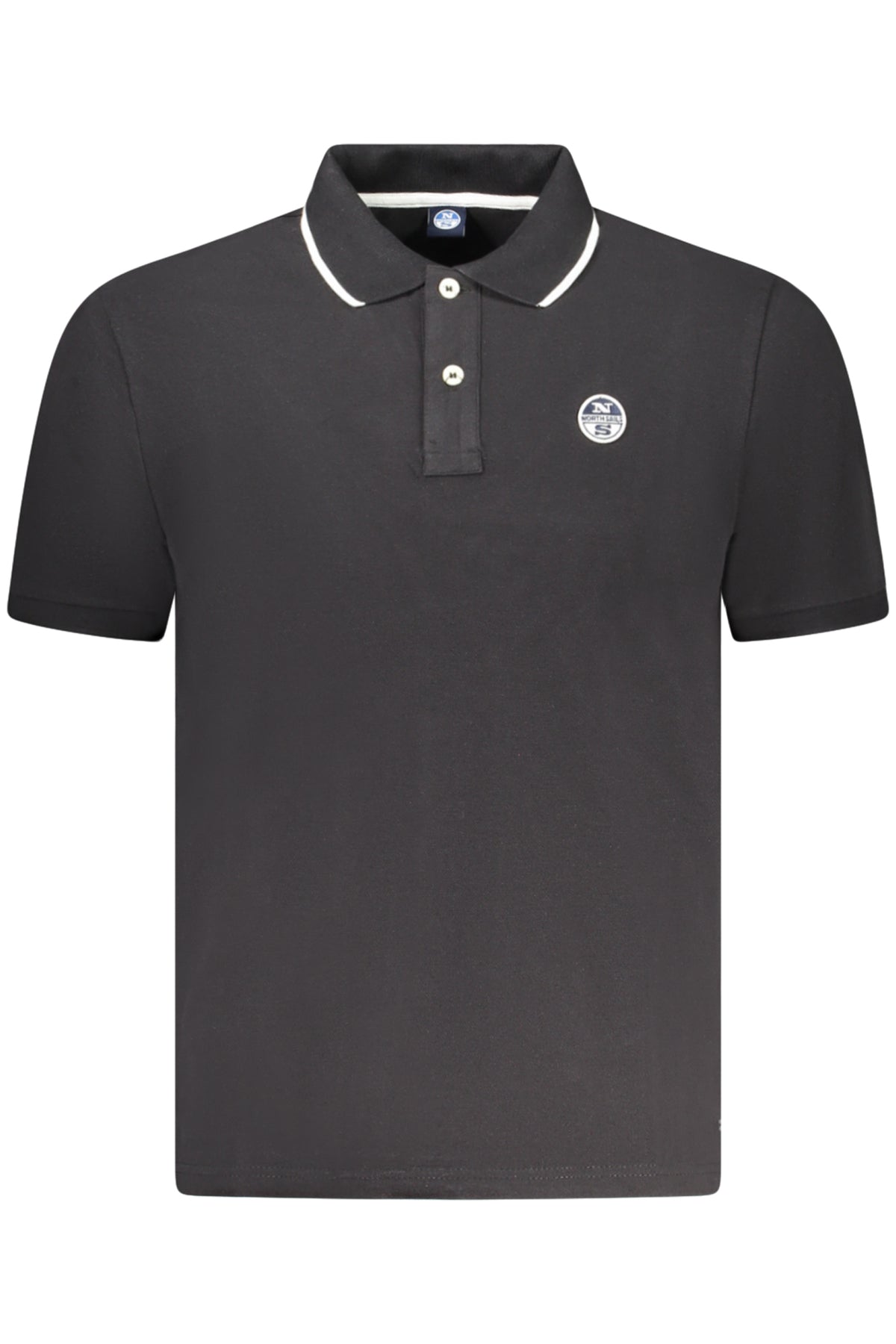 NORTH SAILS POLO MANICHE CORTE UOMO NERO