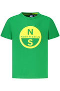 NORTH SAILS T-SHIRT MANICHE CORTE BAMBINO VERDE