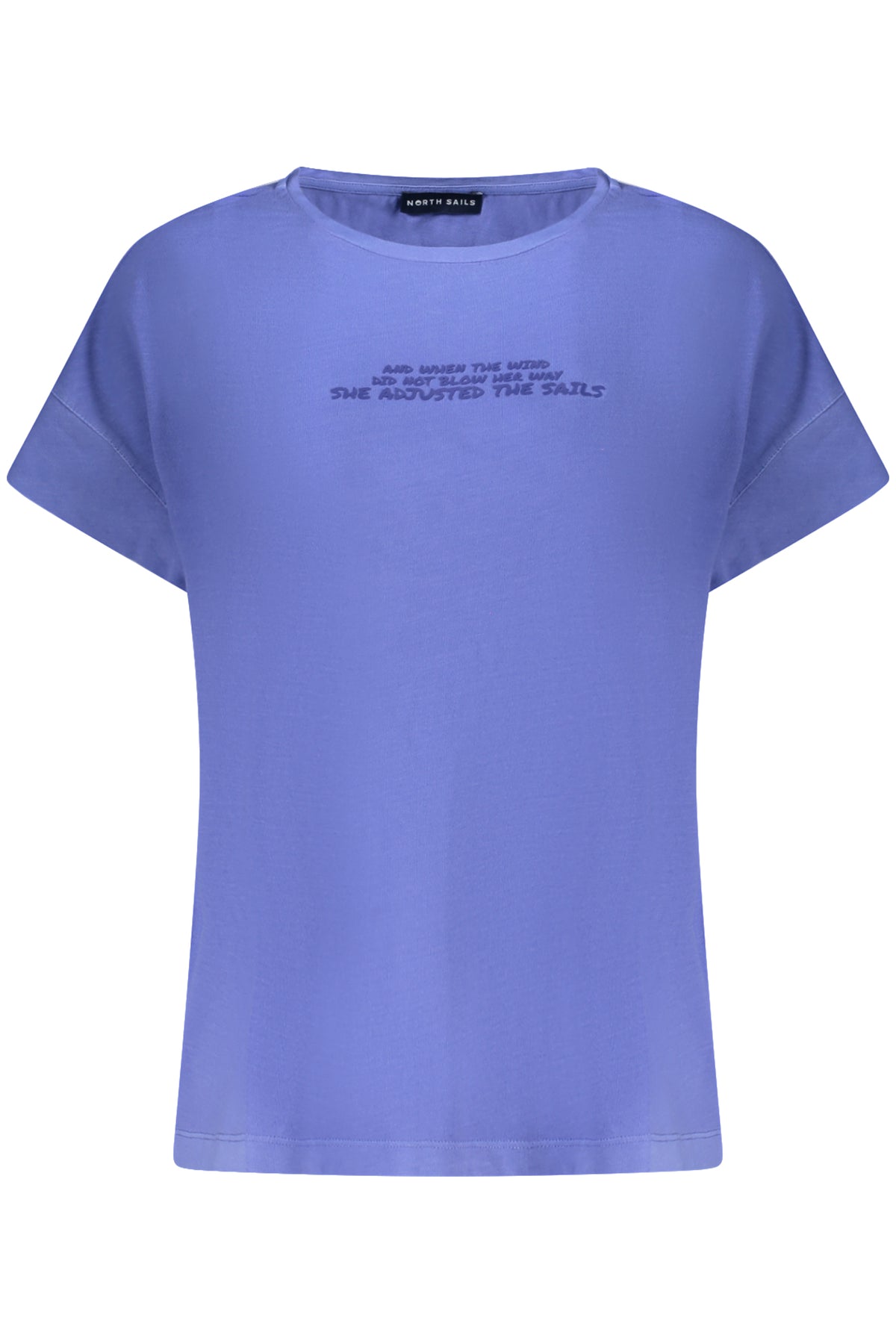 NORTH SAILS T-SHIRT MANICHE CORTE DONNA BLU