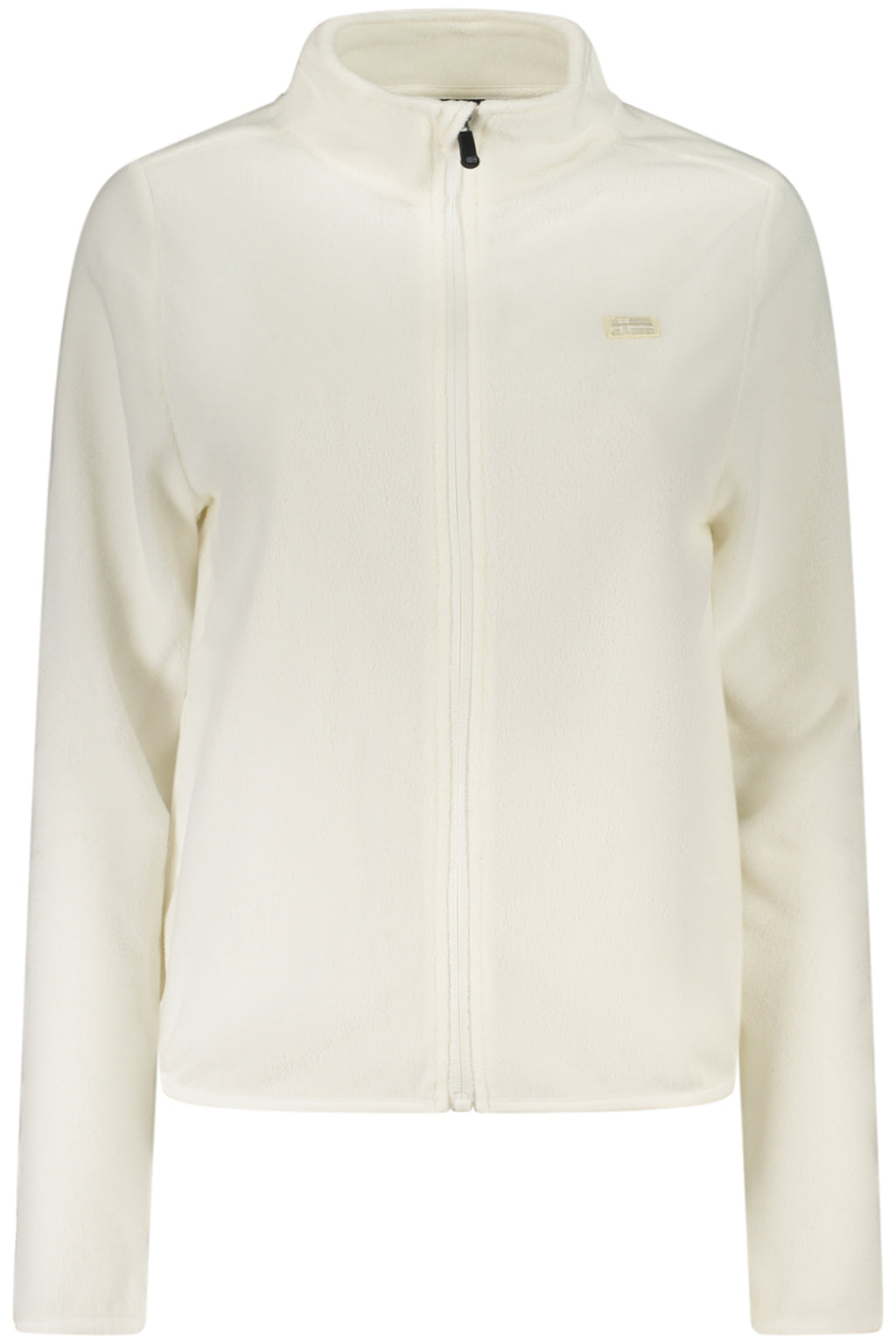 NORWAY 1963 FELPA CON ZIP DONNA BIANCO