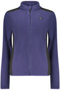 NORWAY 1963 FELPA CON ZIP DONNA BLU