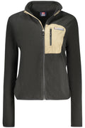 NORWAY 1963 FELPA CON ZIP DONNA NERO