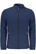 NORWAY 1963 FELPA CON ZIP UOMO BLU