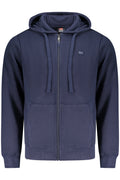 NORWAY 1963 FELPA CON ZIP UOMO BLU