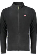 NORWAY 1963 FELPA CON ZIP UOMO NERO