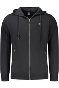 NORWAY 1963 FELPA CON ZIP UOMO NERO