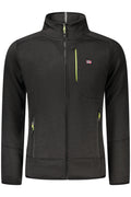 NORWAY 1963 FELPA CON ZIP UOMO NERO