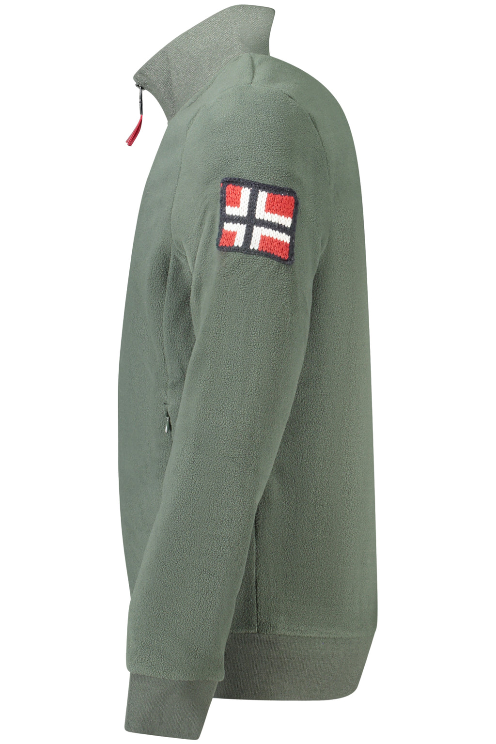 NORWAY 1963 FELPA CON ZIP UOMO VERDE