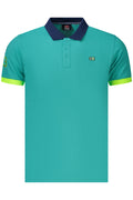 NORWAY 1963 POLO MANICHE CORTE UOMO AZZURRO