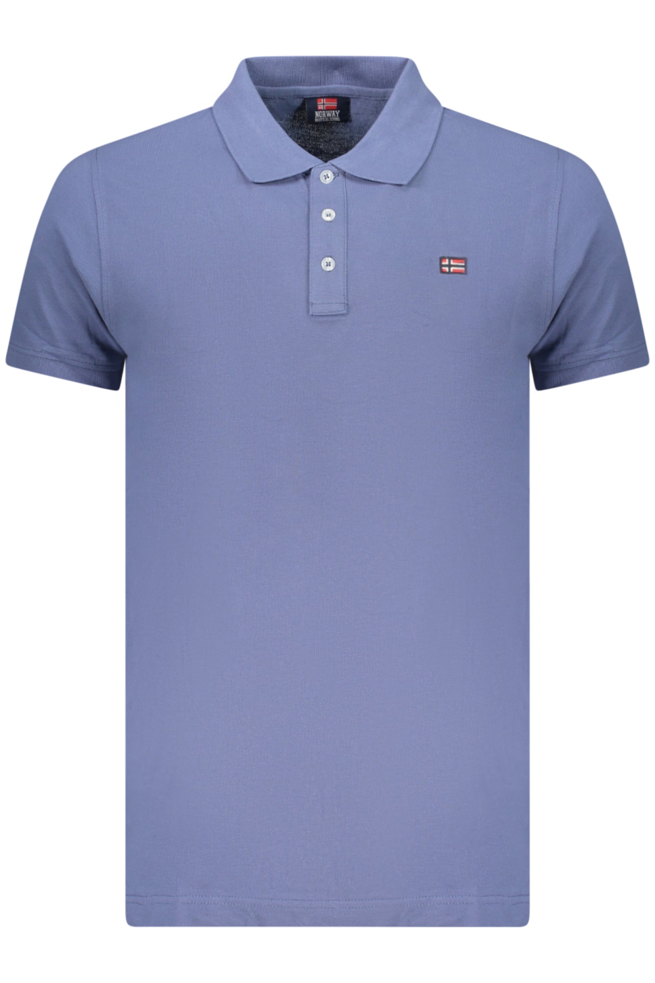 NORWAY 1963 POLO MANICHE CORTE UOMO BLU