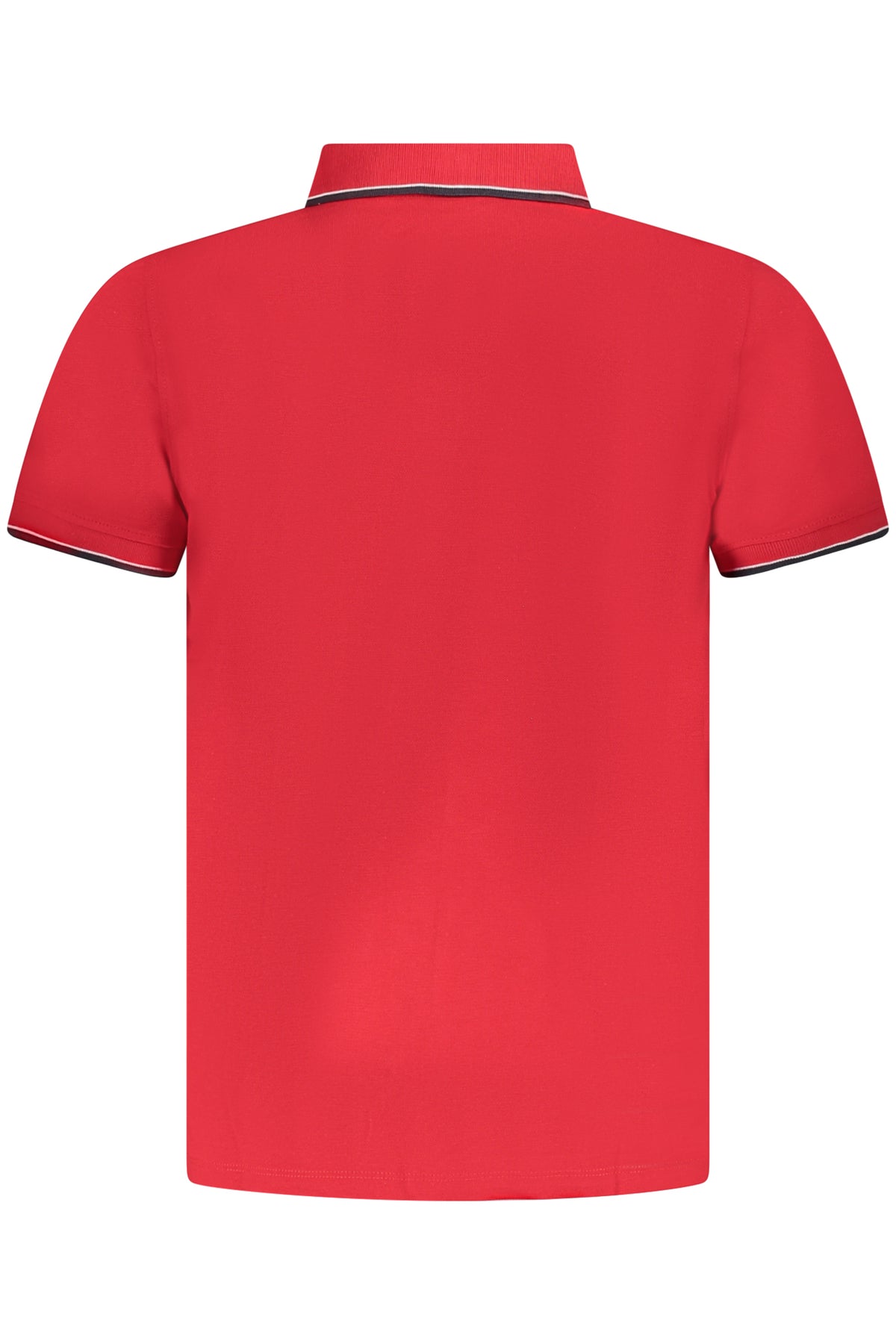 NORWAY 1963 POLO MANICHE CORTE UOMO ROSSO