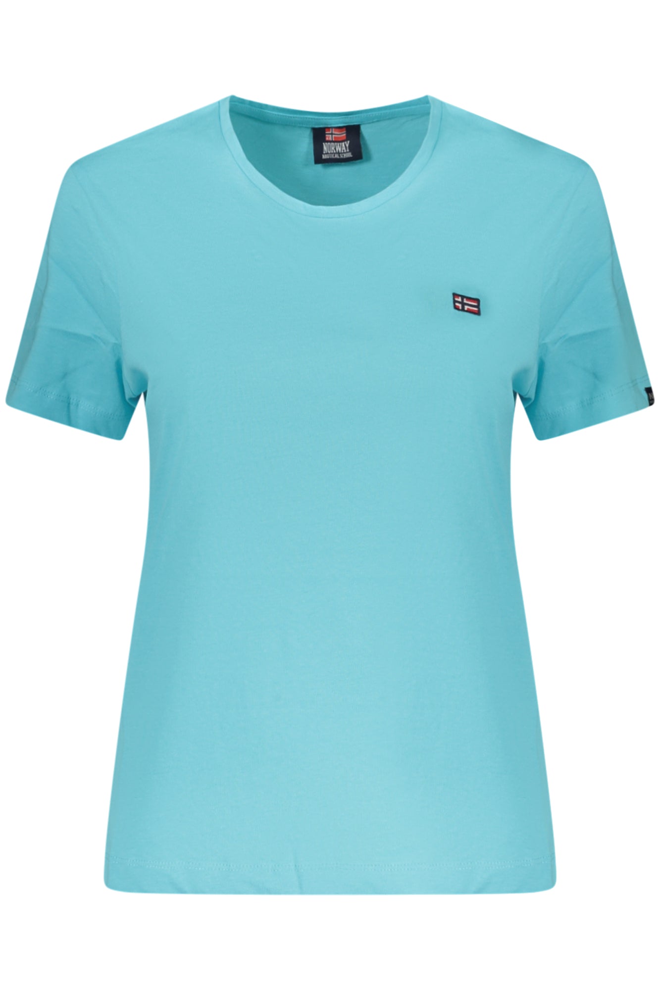 NORWAY 1963 T-SHIRT MANICHE CORTE DONNA AZZURRO