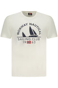NORWAY 1963 T-SHIRT MANICHE CORTE UOMO BIANCO