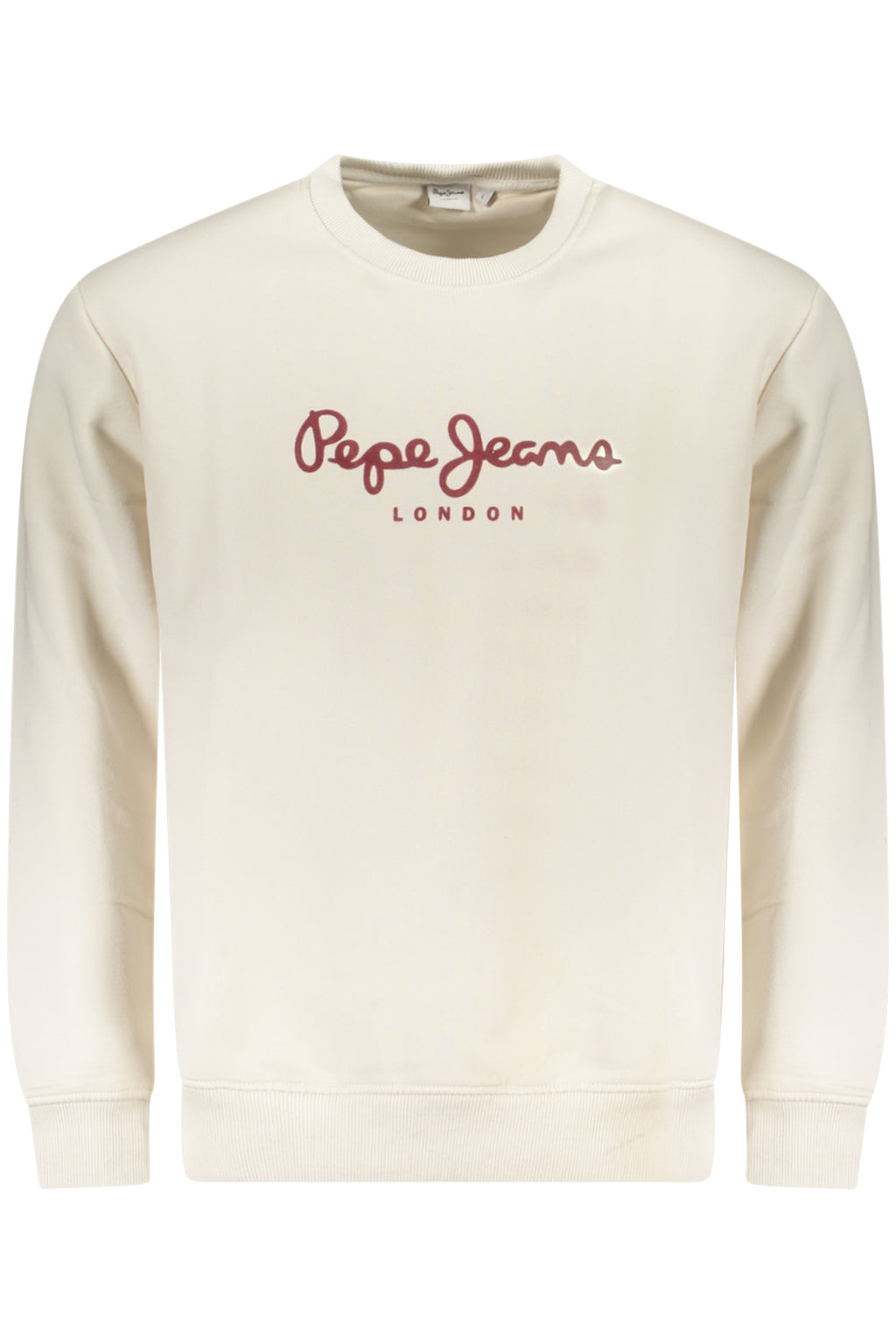 PEPE JEANS FELPA SENZA ZIP UOMO BIANCO