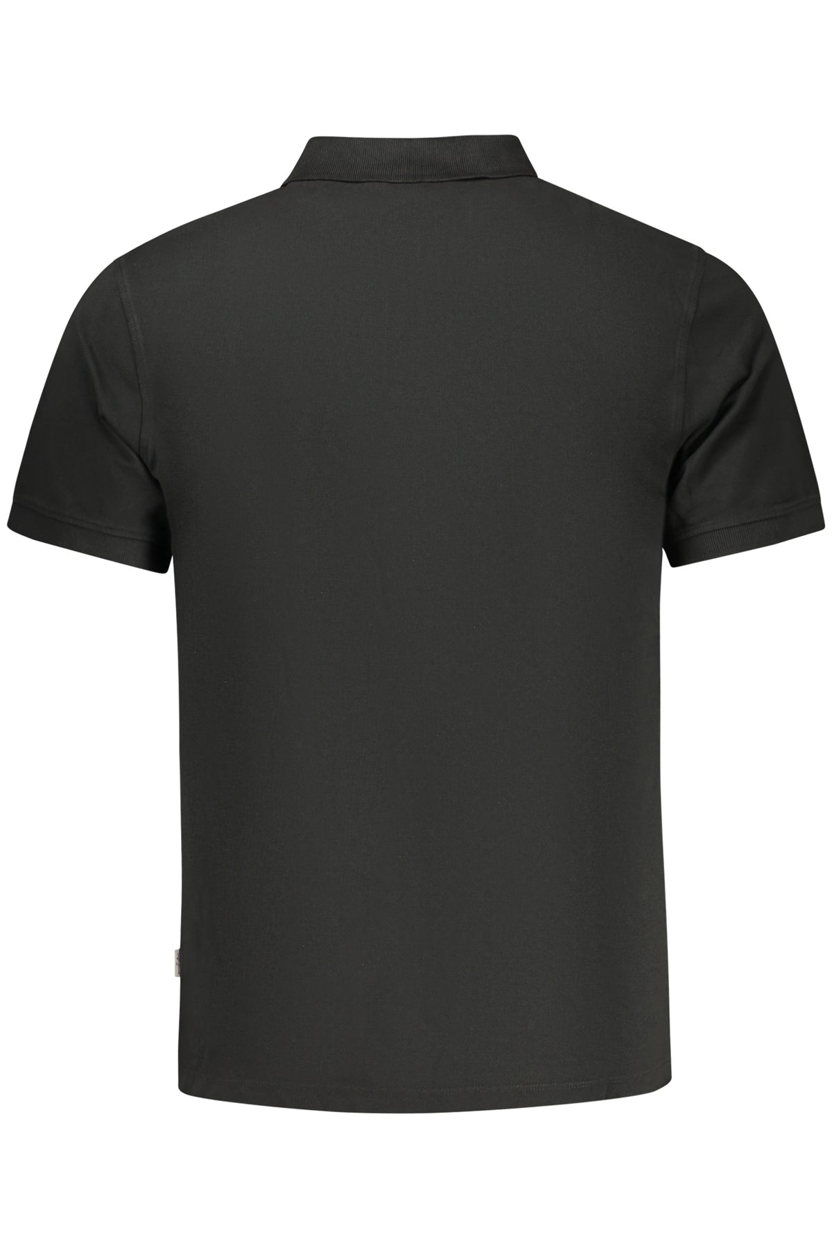 PEPE JEANS POLO MANICHE CORTE UOMO NERO