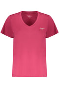 PEPE JEANS T-SHIRT MANICHE CORTE DONNA ROSA