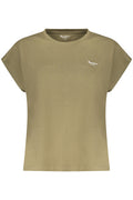 PEPE JEANS T-SHIRT MANICHE CORTE DONNA VERDE
