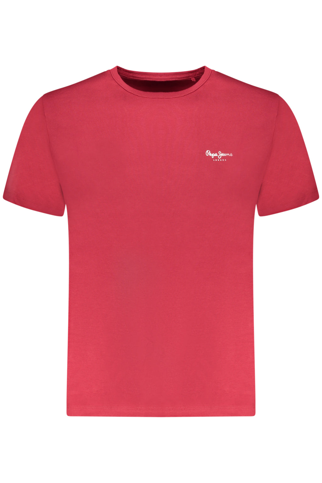 PEPE JEANS T-SHIRT MANICHE CORTE UOMO ROSSO