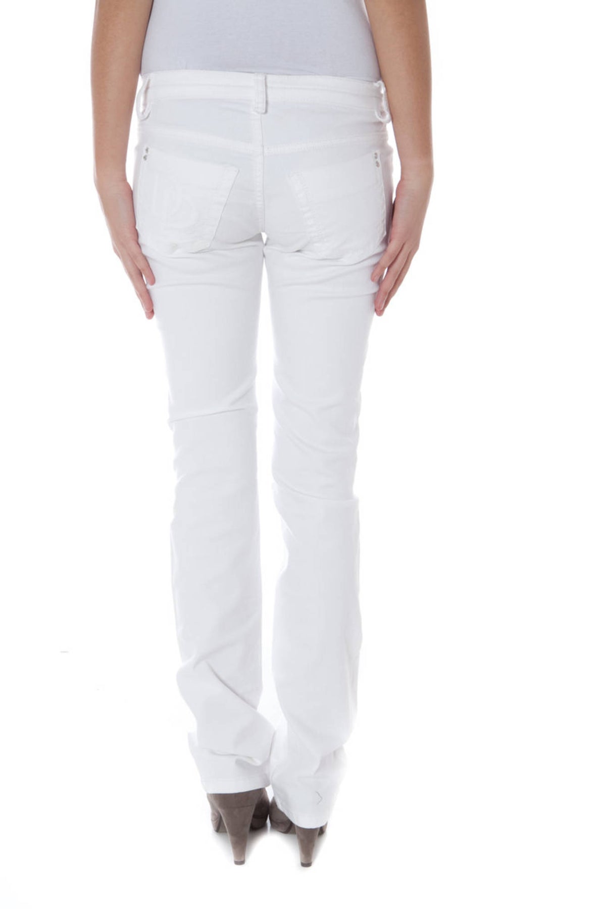 PHARD PANTALONE DONNA BIANCO