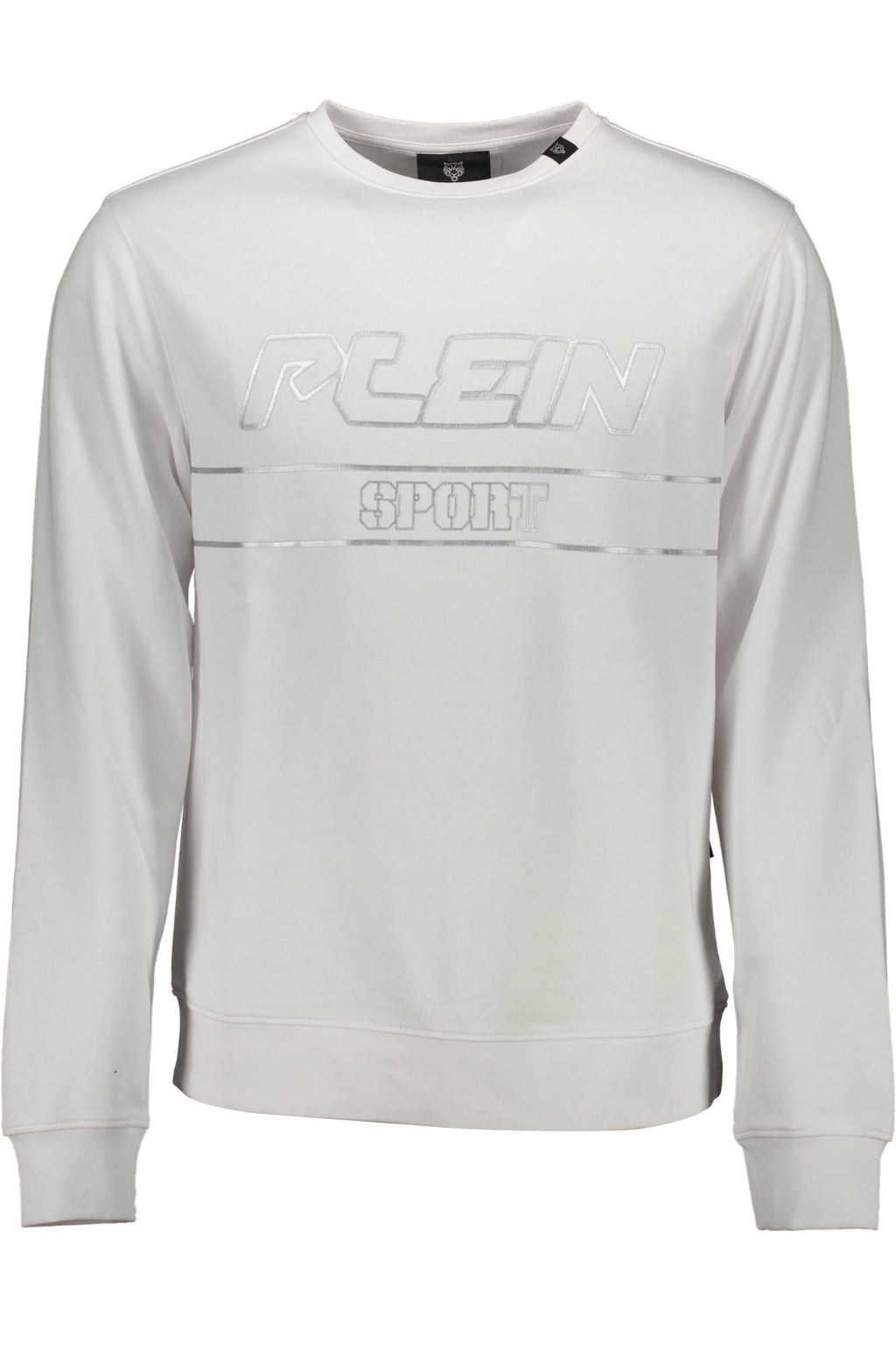 PLEIN SPORT FELPA SENZA ZIP UOMO BIANCO