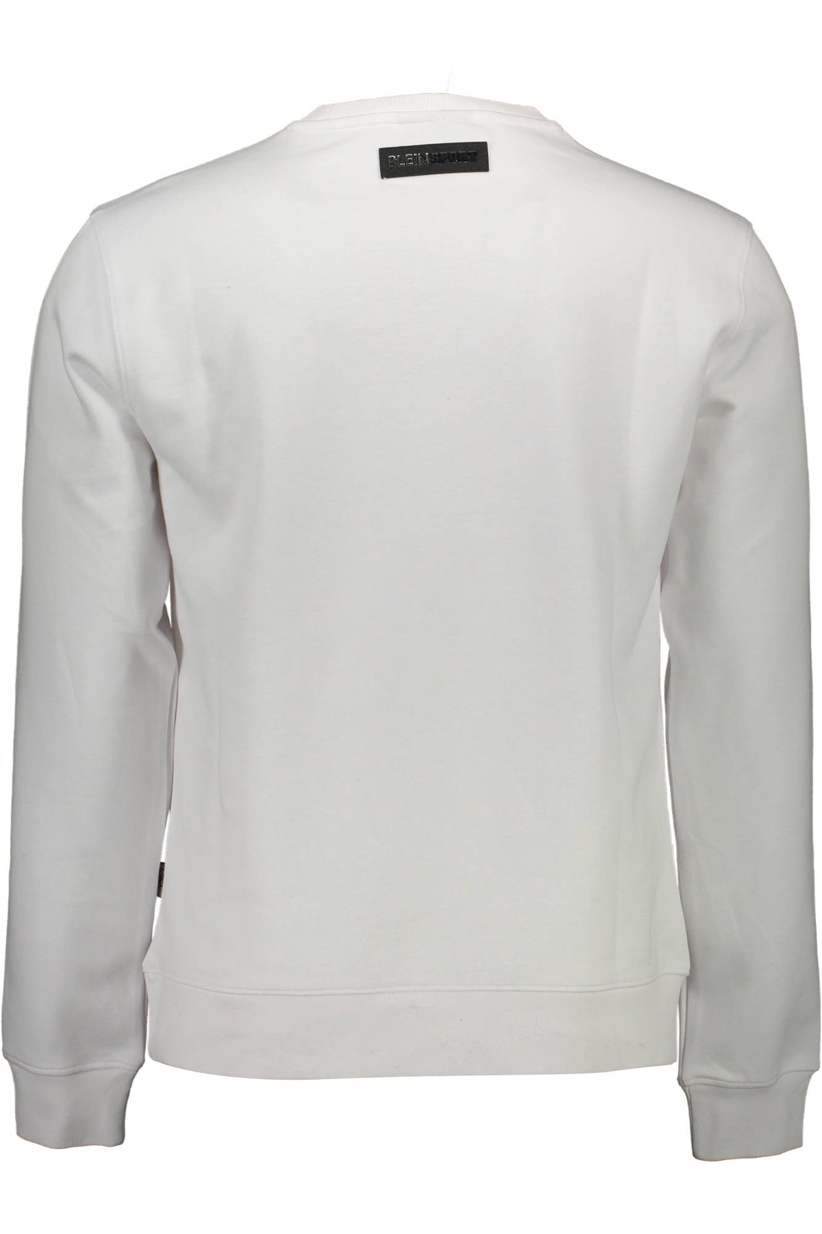 PLEIN SPORT FELPA SENZA ZIP UOMO BIANCO