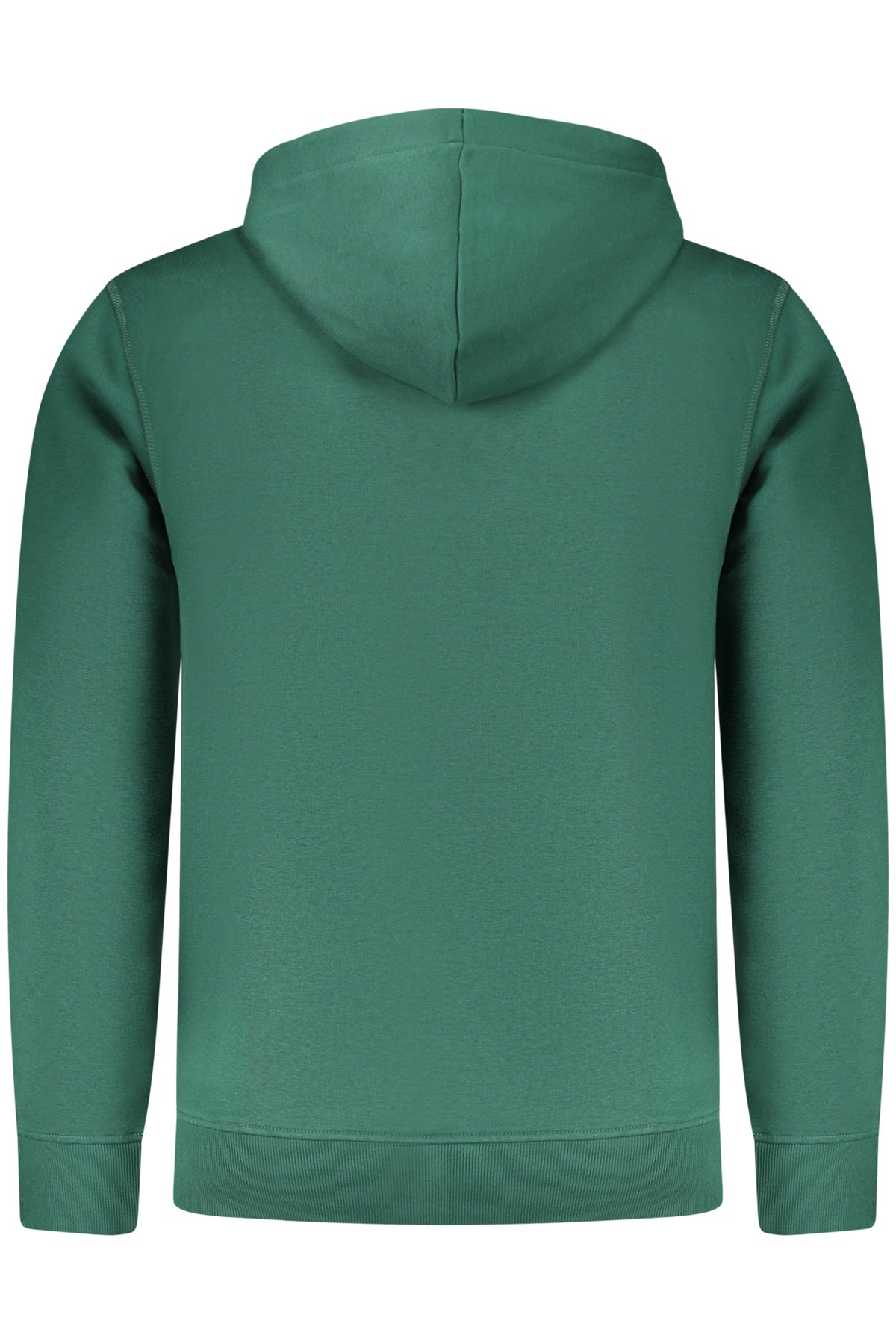 RIFLE FELPA CON ZIP UOMO VERDE