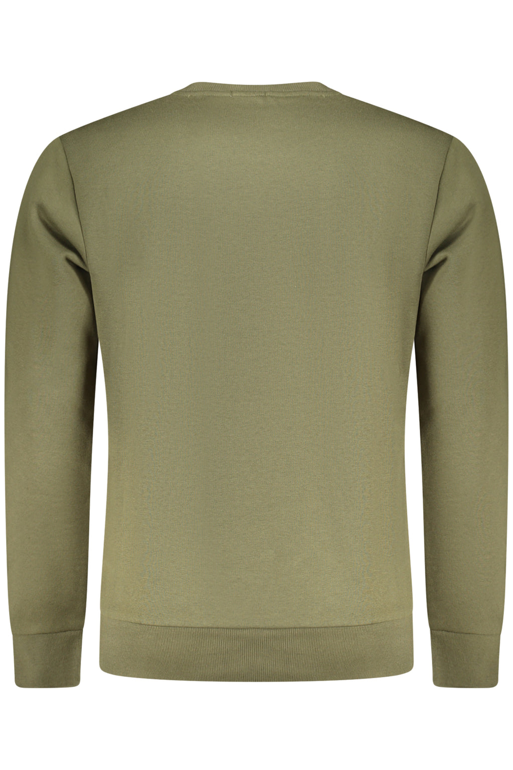 RIFLE FELPA SENZA ZIP UOMO VERDE