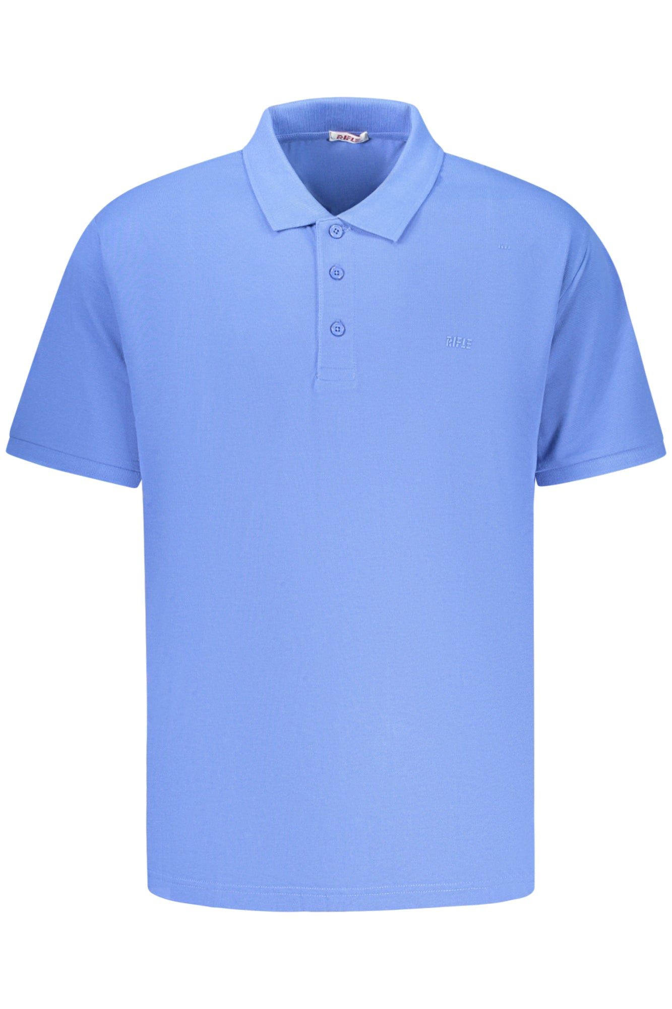 RIFLE POLO MANICHE CORTE UOMO BLU