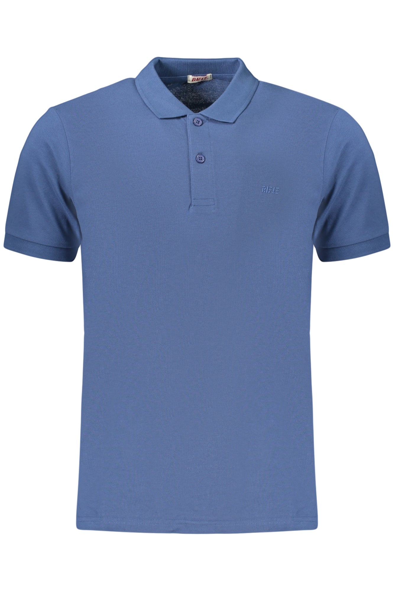 RIFLE POLO MANICHE CORTE UOMO BLU