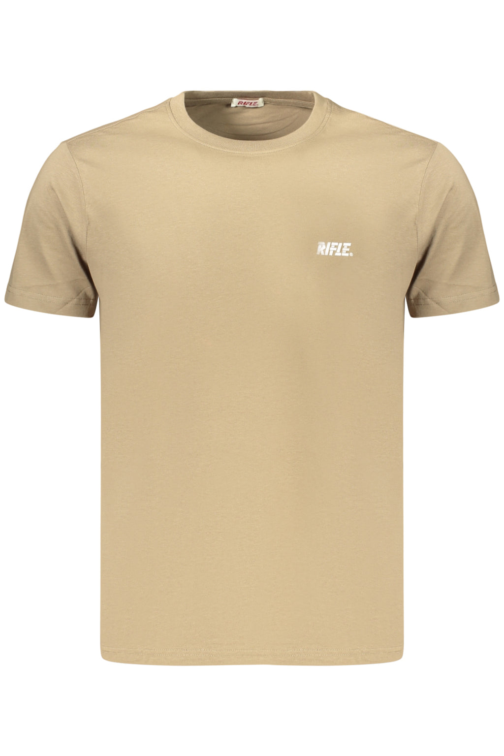 RIFLE T-SHIRT MANICHE CORTE UOMO MARRONE