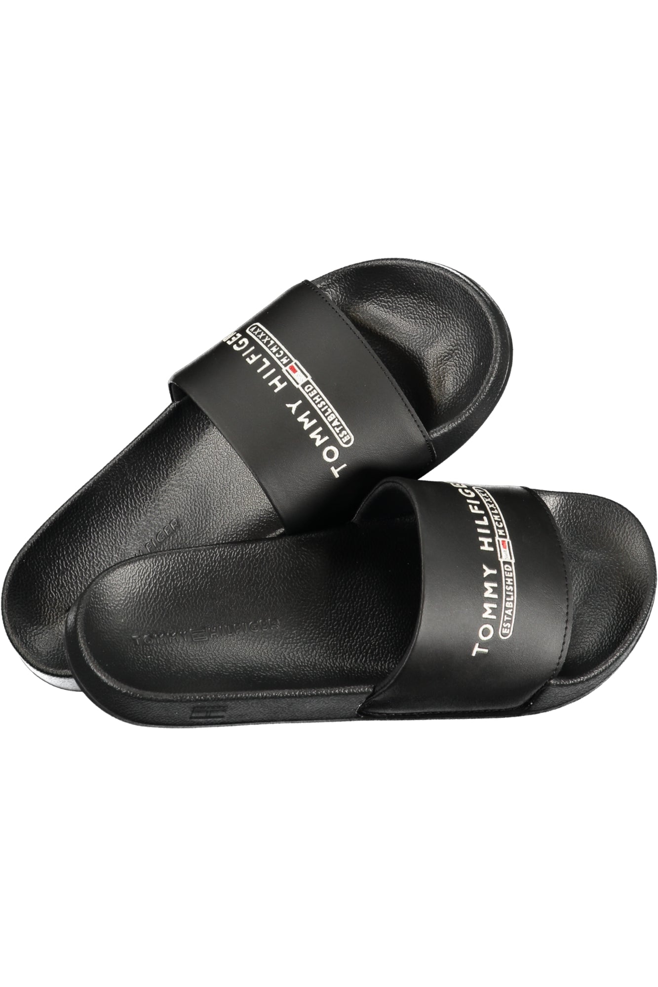TOMMY HILFIGER CALZATURA CIABATTA UOMO NERO
