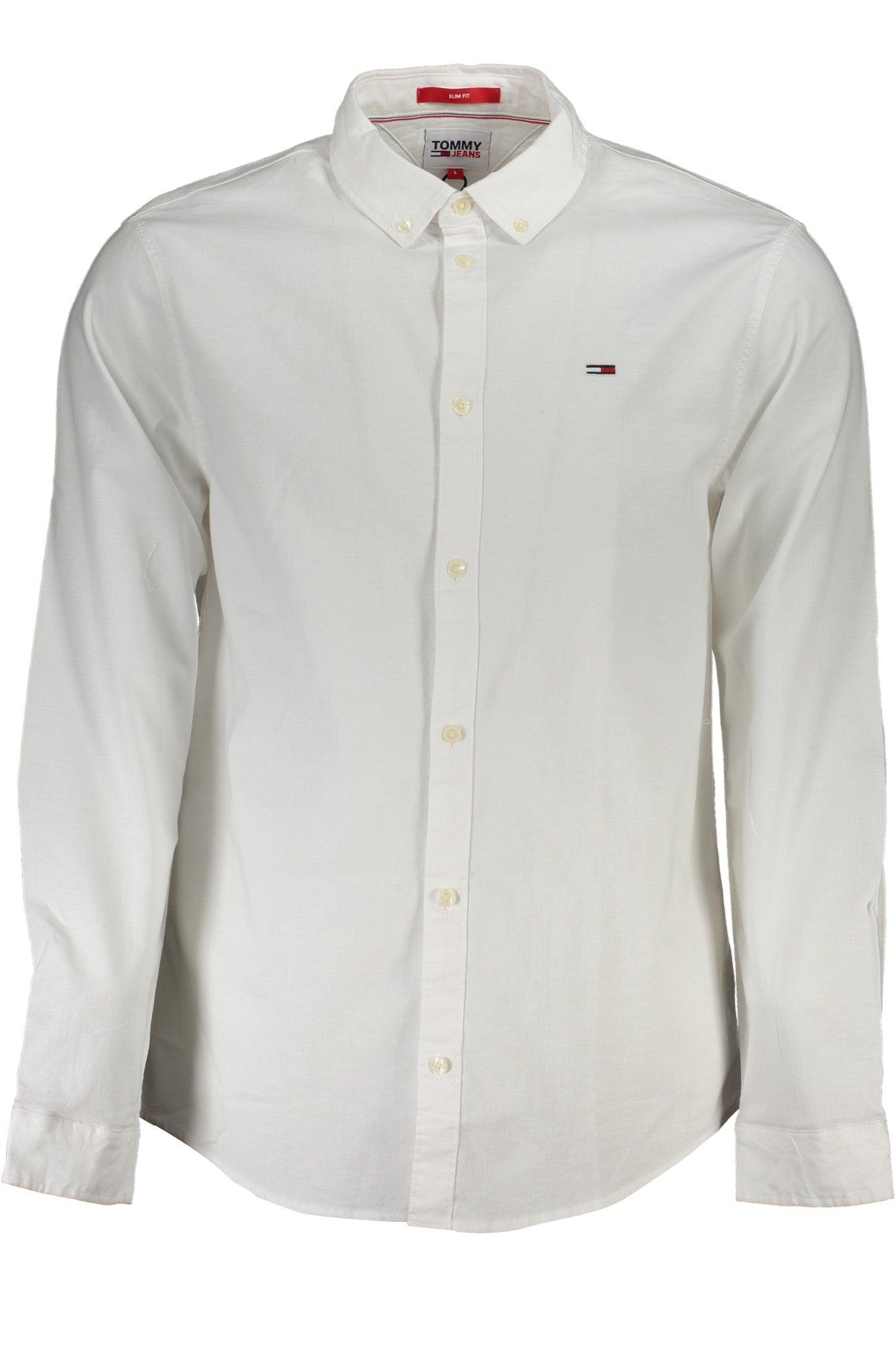 TOMMY HILFIGER CAMICIA MANICHE LUNGHE UOMO BIANCO