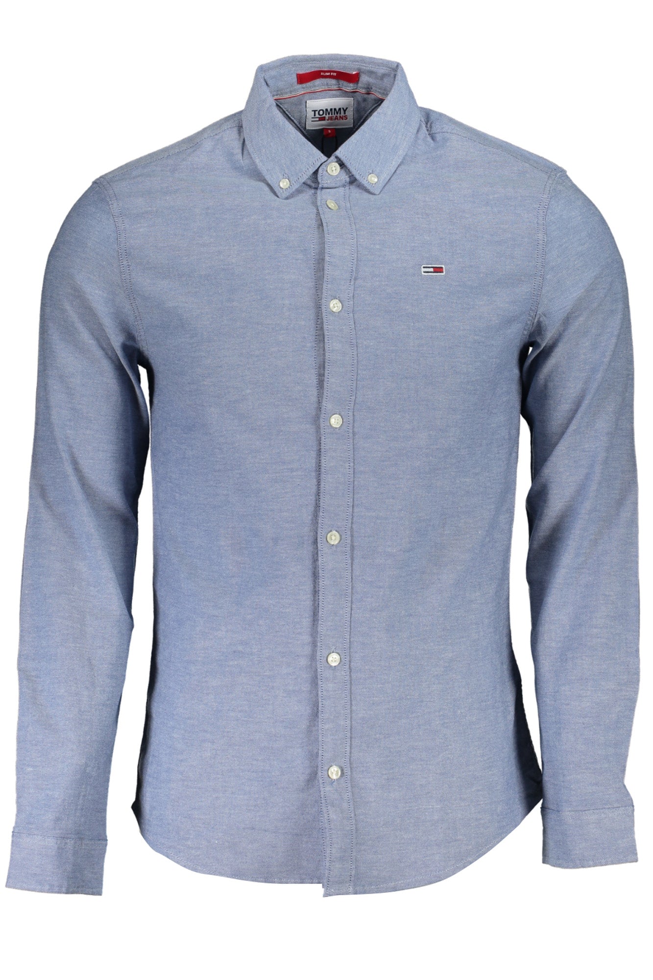 TOMMY HILFIGER CAMICIA MANICHE LUNGHE UOMO BLU