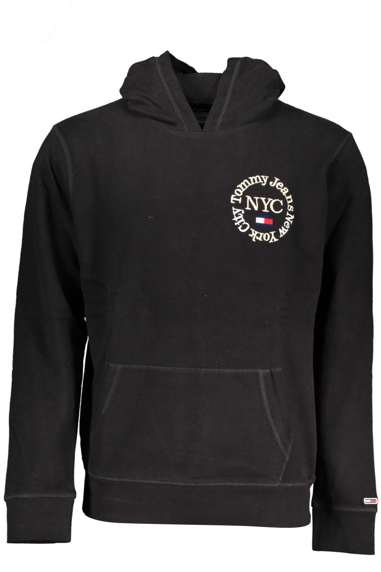 TOMMY HILFIGER FELPA SENZA ZIP UOMO NERO