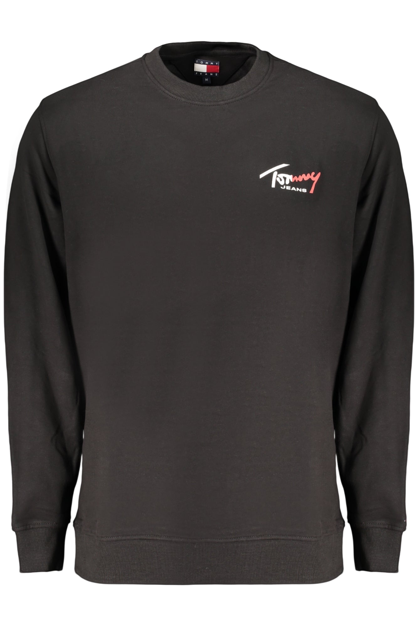 TOMMY HILFIGER FELPA SENZA ZIP UOMO NERO