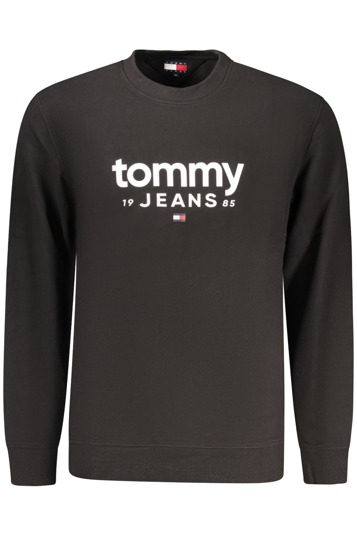 TOMMY HILFIGER FELPA SENZA ZIP UOMO NERO