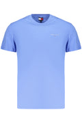 TOMMY HILFIGER T-SHIRT MANICHE CORTE UOMO AZZURRO